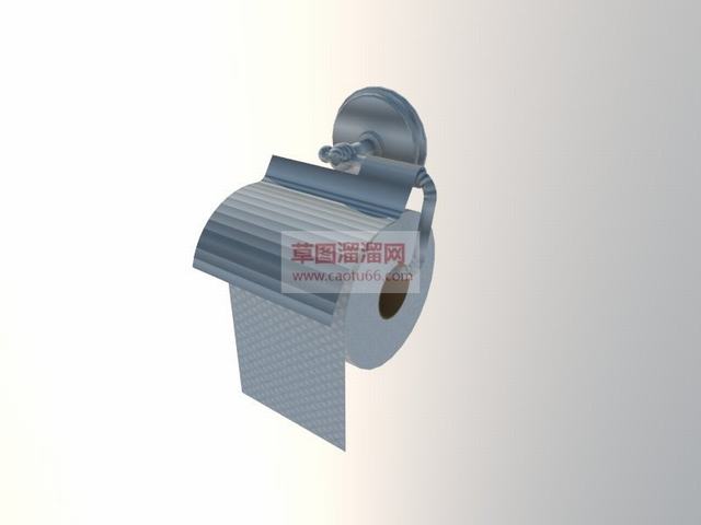 厕所卷筒纸SU模型