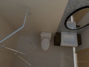 卫生间洗澡房厕所SU模型