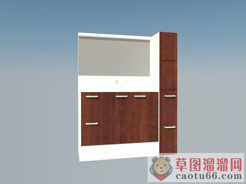 浴室柜SU模型
