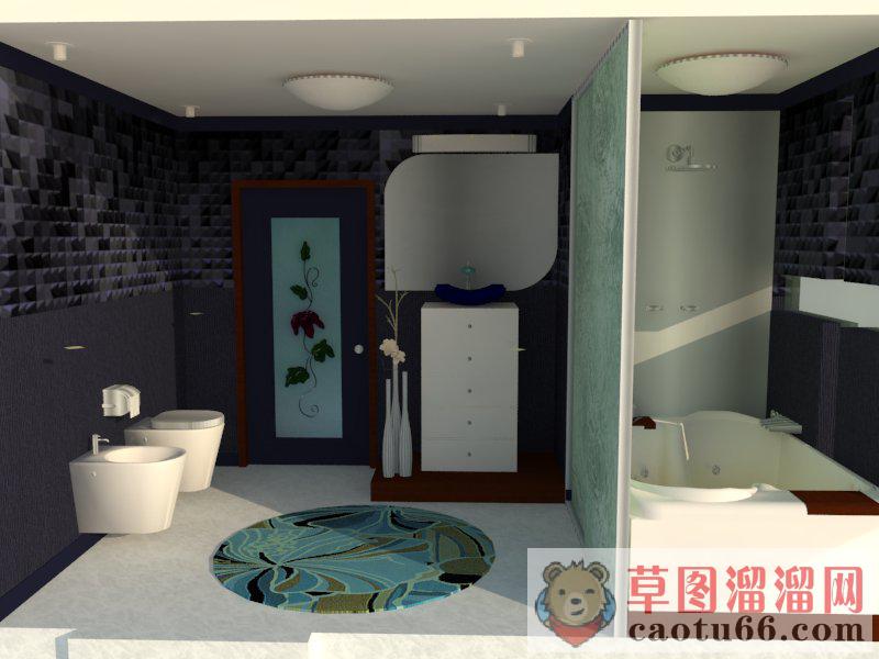 现代豪华室内SU模型