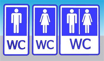 WC厕所男女SU模型