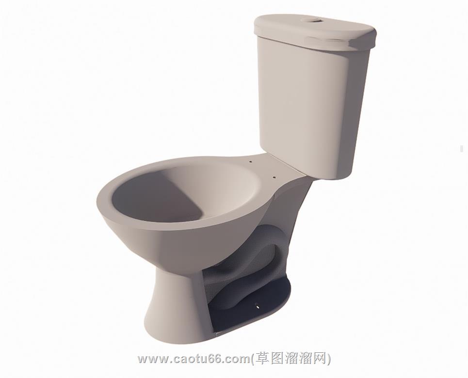 马桶SU模型