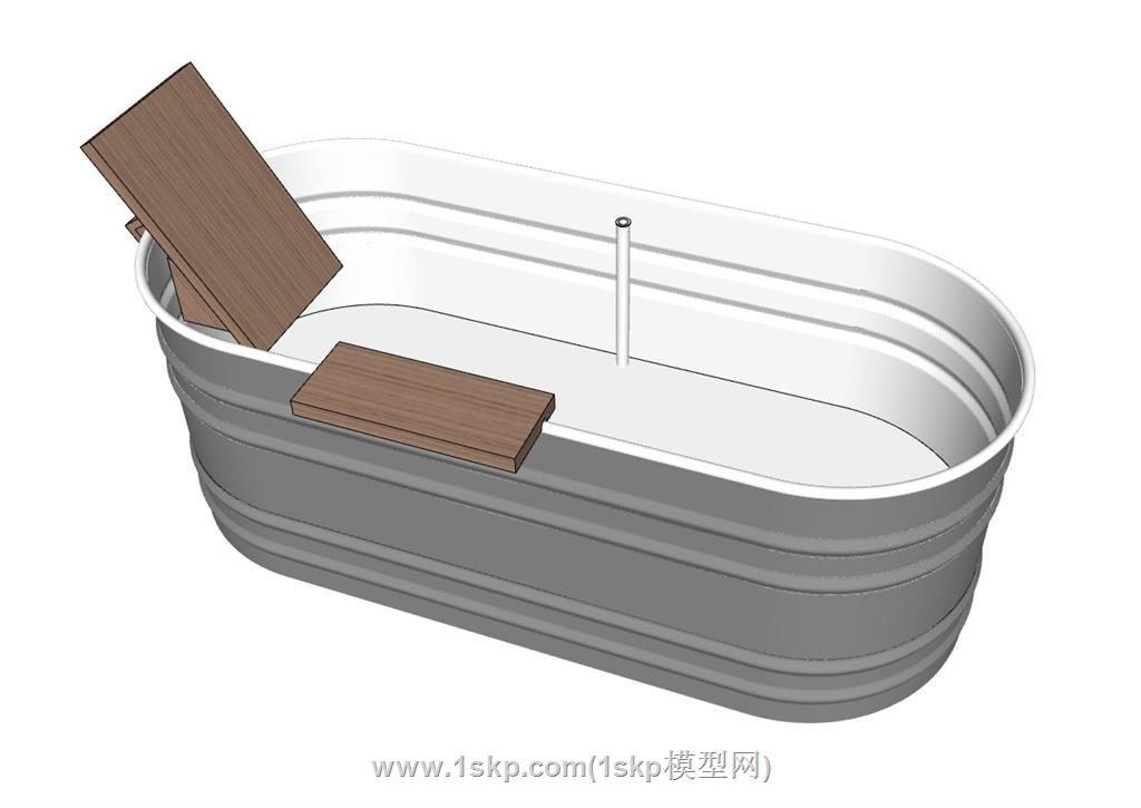 浴缸SU模型