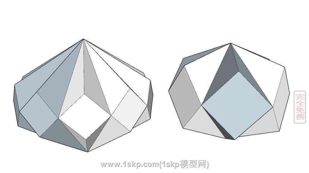 纸球多边形几何体
