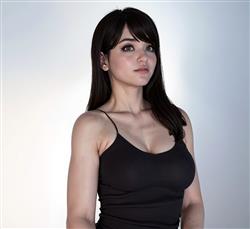 站姿美女人物