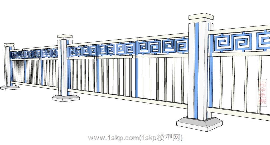 中式栏杆道路栏杆护栏隔离栏