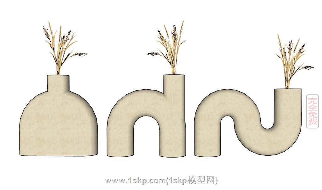 艺术抽象花瓶