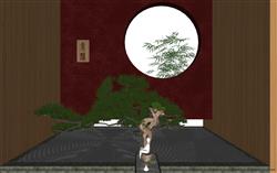 茶室迎客松