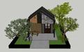 休闲木屋住宅的SU模型