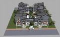 民国风格别墅住宅建筑的SU模型 免费sketchup模型下载