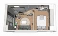 单身公寓复式跃层家装SU模型