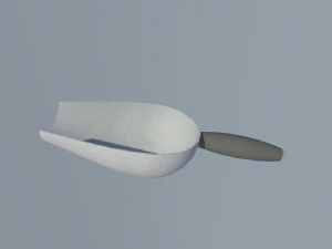 冰塊杓勺子杓子SU模型