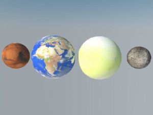 内行星-地球SU模型