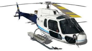 民用直升飞机SU模型