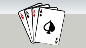 扑克牌四条ASU模型