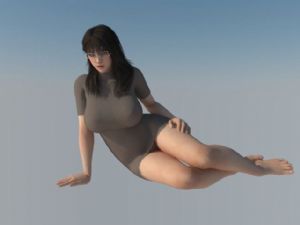 玛雅3D美女SU模型