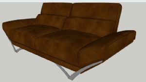 软沙发SU模型