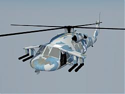 歼灭者武装直升机SU模型