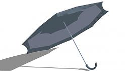 雨伞SU模型