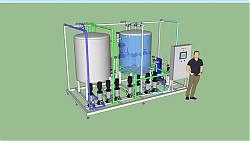 工业冷水机机械SU模型