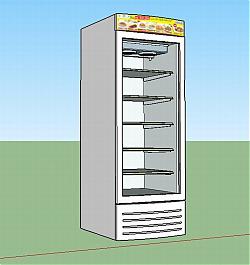 冰箱冰柜SU模型