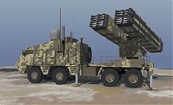 导弹发射车-防空导弹su模型